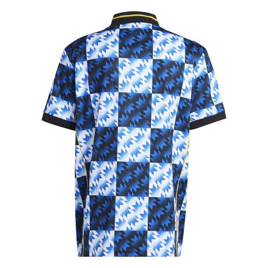 Manchester United T-Shirt Lifestyler - Blue/White/Black - Men's-SoccerKits Hub | Buy Soccer Jerseys Online